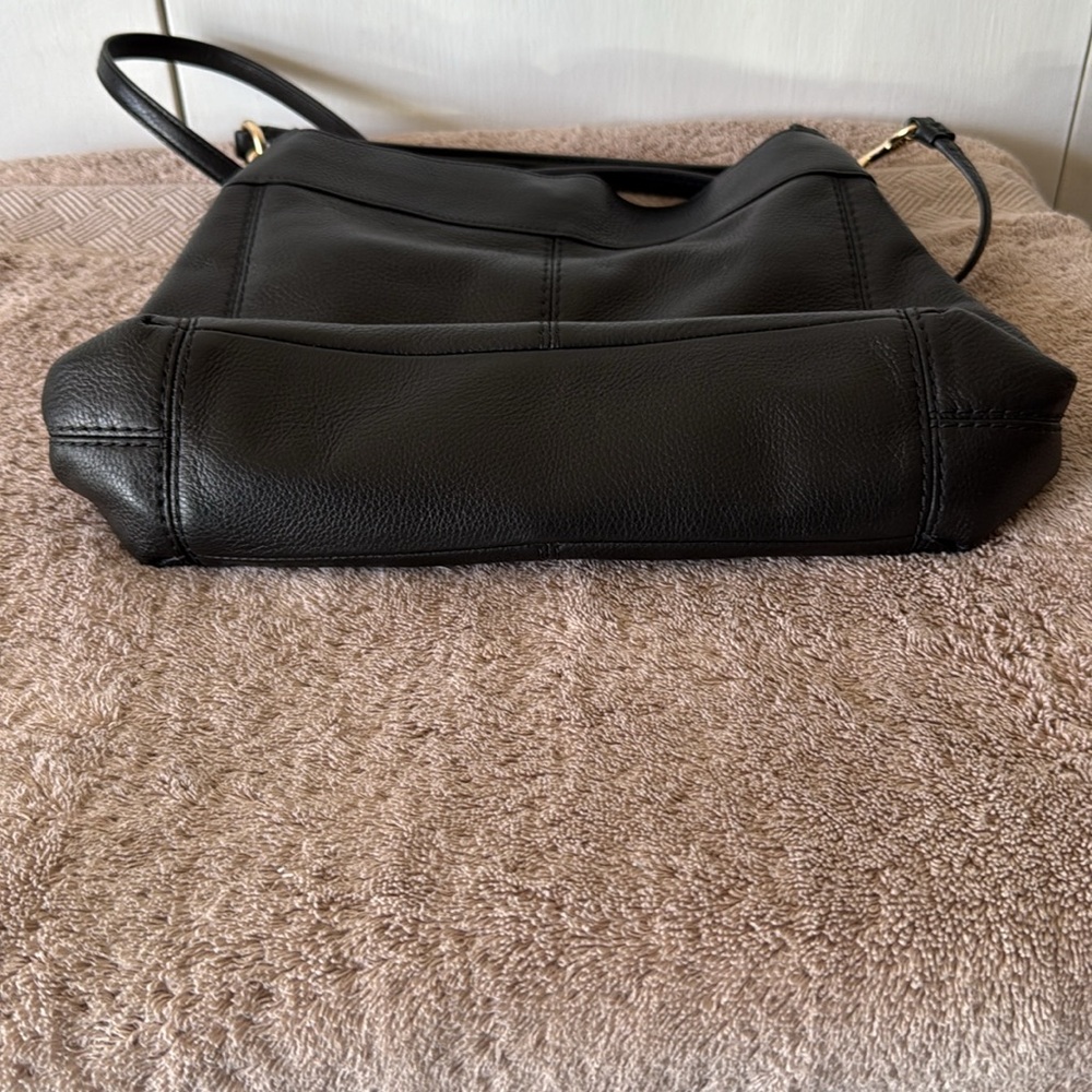 Coach Black Pebbled Leather Shoulder Bag L1781-F23537 - Picture 8 of 10